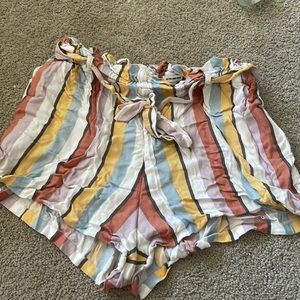 Cute striped shorts